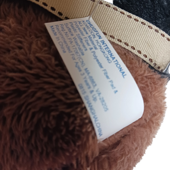 Vintage Cowboy Stick Horse Pony Plush 1990s Hug Fun Hong Kong Galloping Sound - Picture 7 of 13